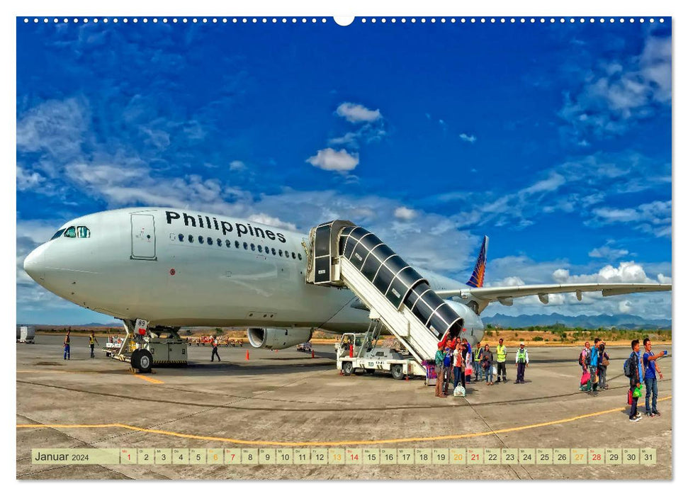 Travel through Asia - Philippines (CALVENDO wall calendar 2024) 