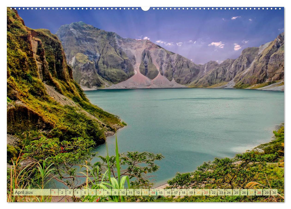 Travel through Asia - Philippines (CALVENDO wall calendar 2024) 