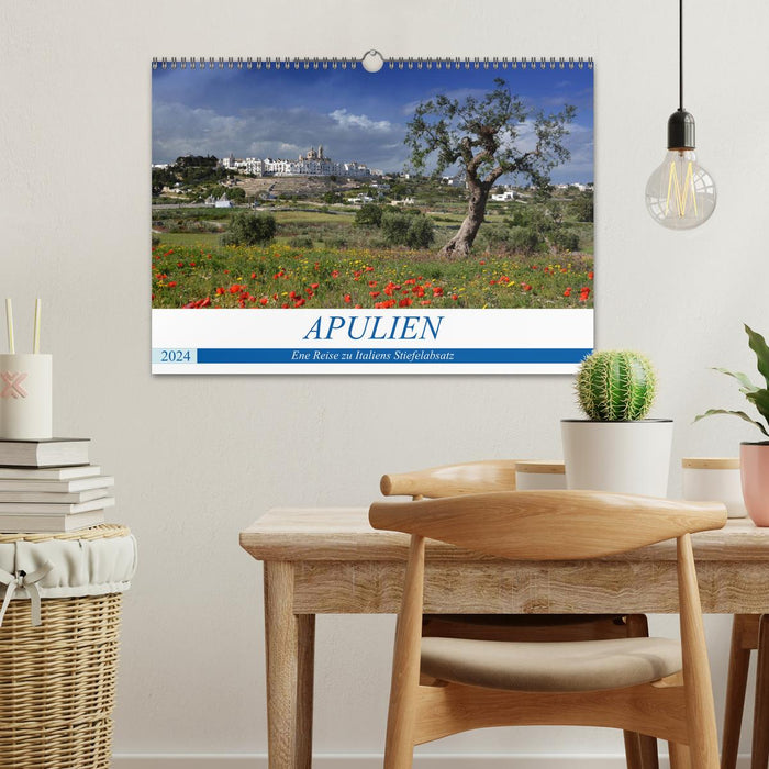 Apulia - A journey to Italy's boot heel (CALVENDO wall calendar 2024) 