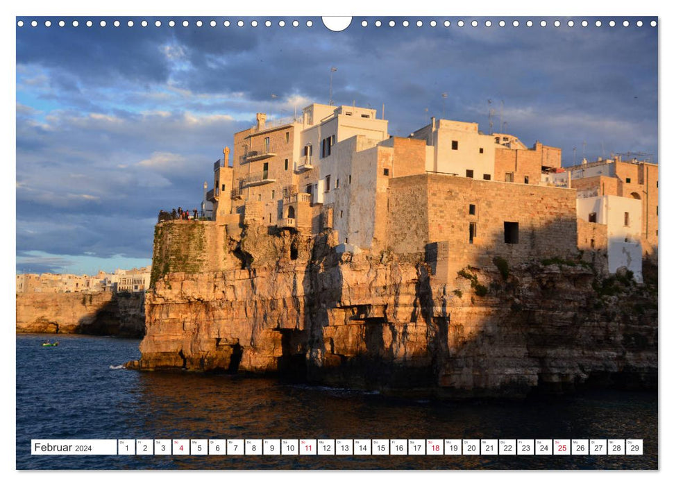 Apulien - Eine Reise zu Italiens Stiefelabsatz (CALVENDO Wandkalender 2024)