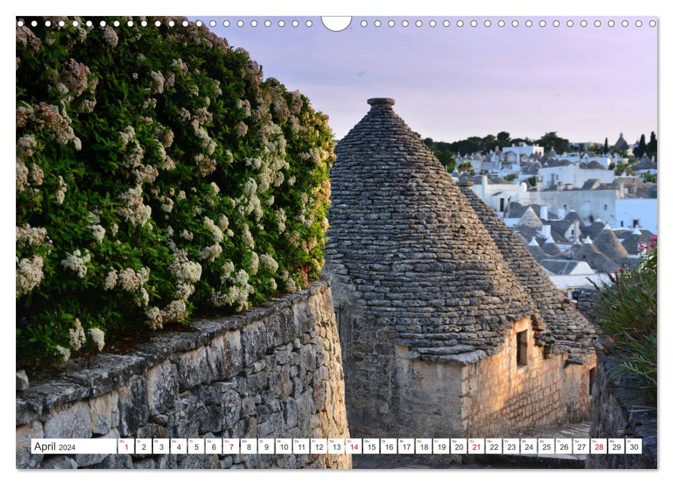 Apulia - A journey to Italy's boot heel (CALVENDO wall calendar 2024) 