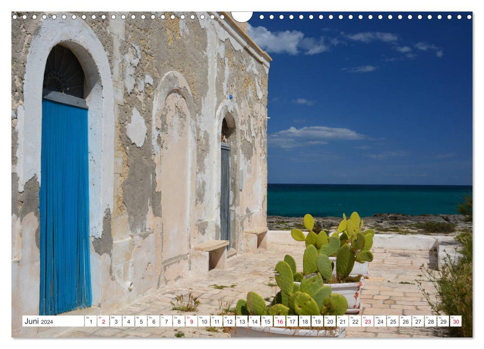 Apulien - Eine Reise zu Italiens Stiefelabsatz (CALVENDO Wandkalender 2024)