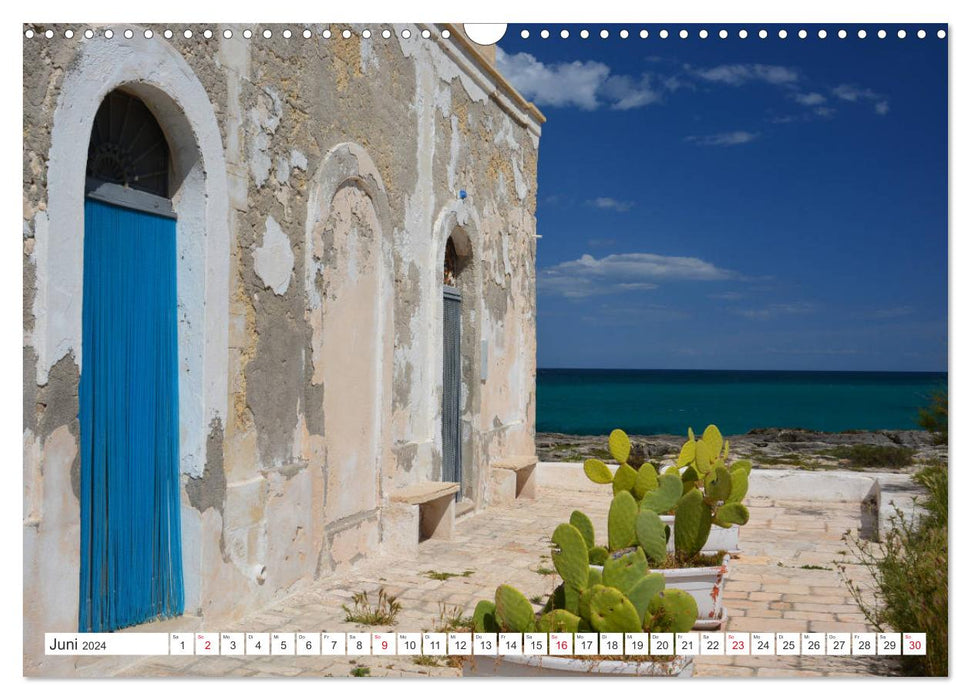 Apulia - A journey to Italy's boot heel (CALVENDO wall calendar 2024) 