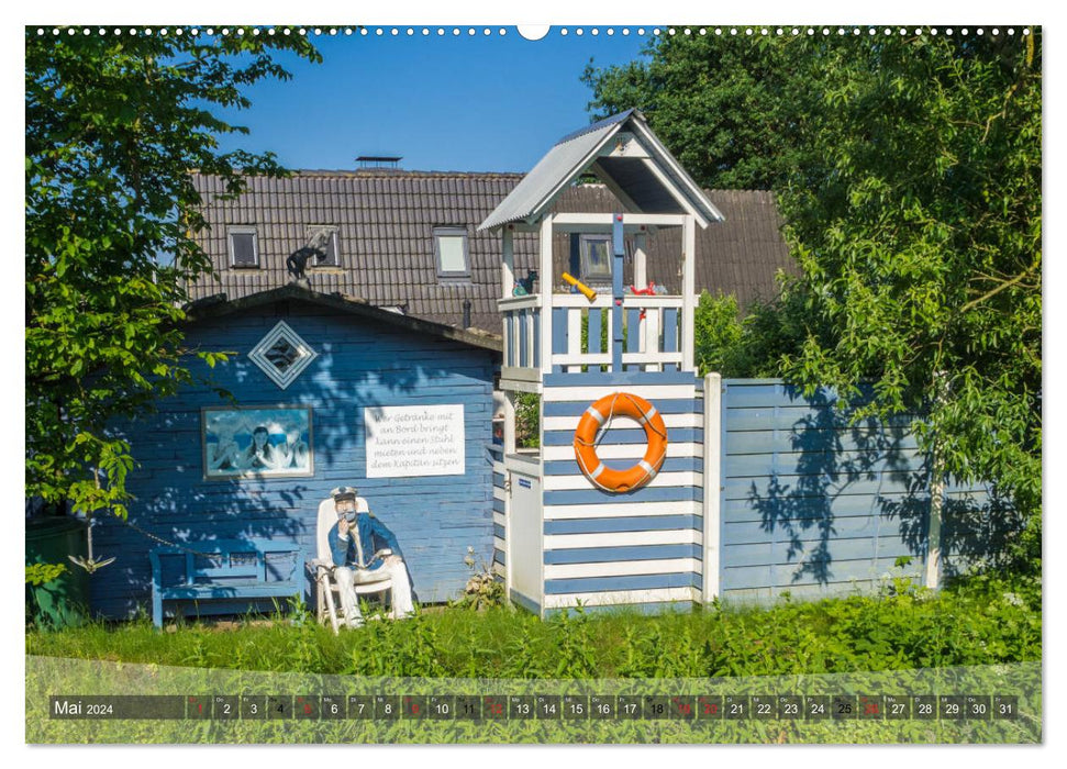 Hooksiel in Friesland (CALVENDO wall calendar 2024) 