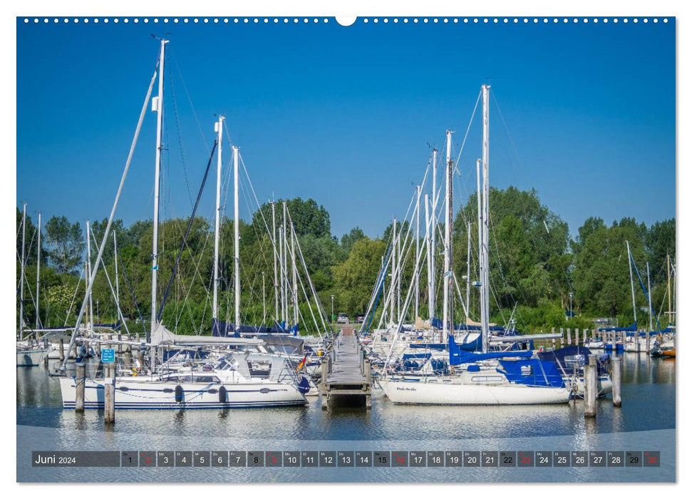 Hooksiel in Friesland (CALVENDO wall calendar 2024) 