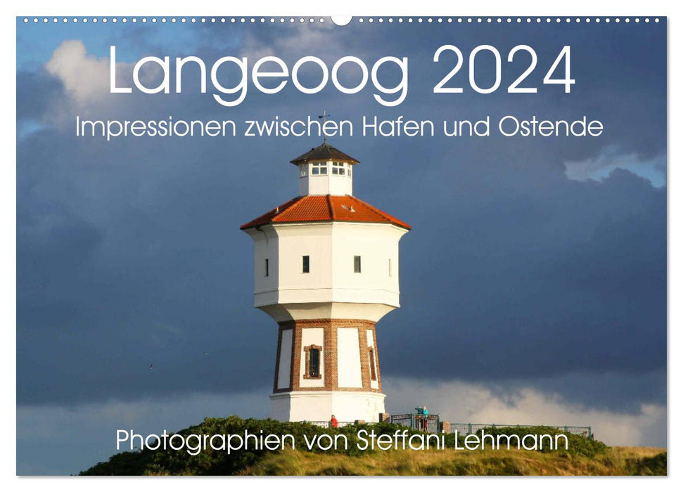 Langeoog 2024. Impressions between the harbor and Ostend (CALVENDO wall calendar 2024) 