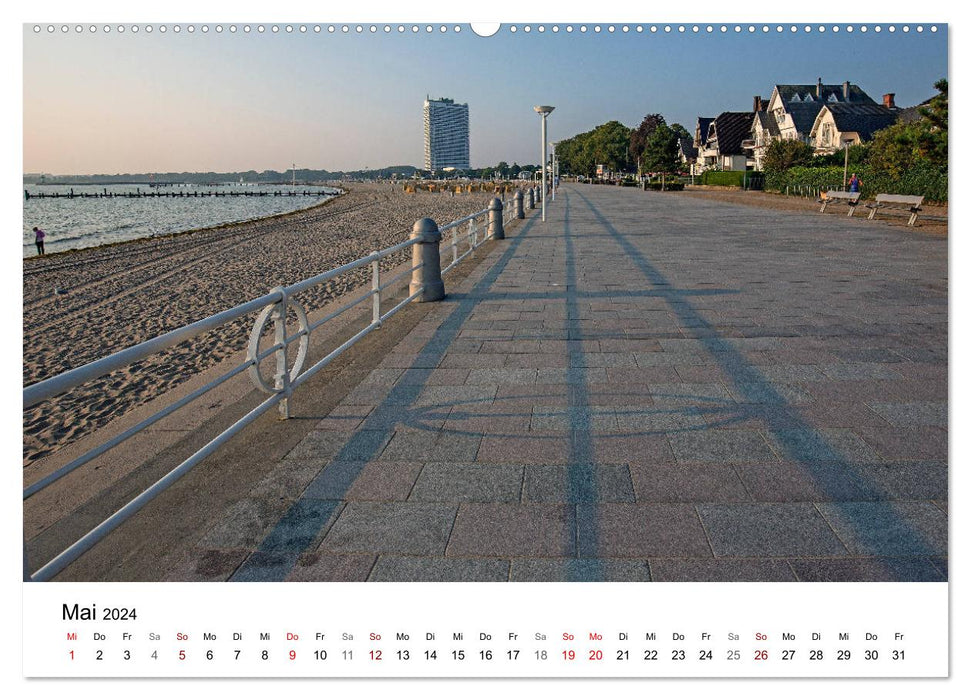 Ostseeheilbad Travemünde - Lübecks schönste Tochter (CALVENDO Wandkalender 2024)