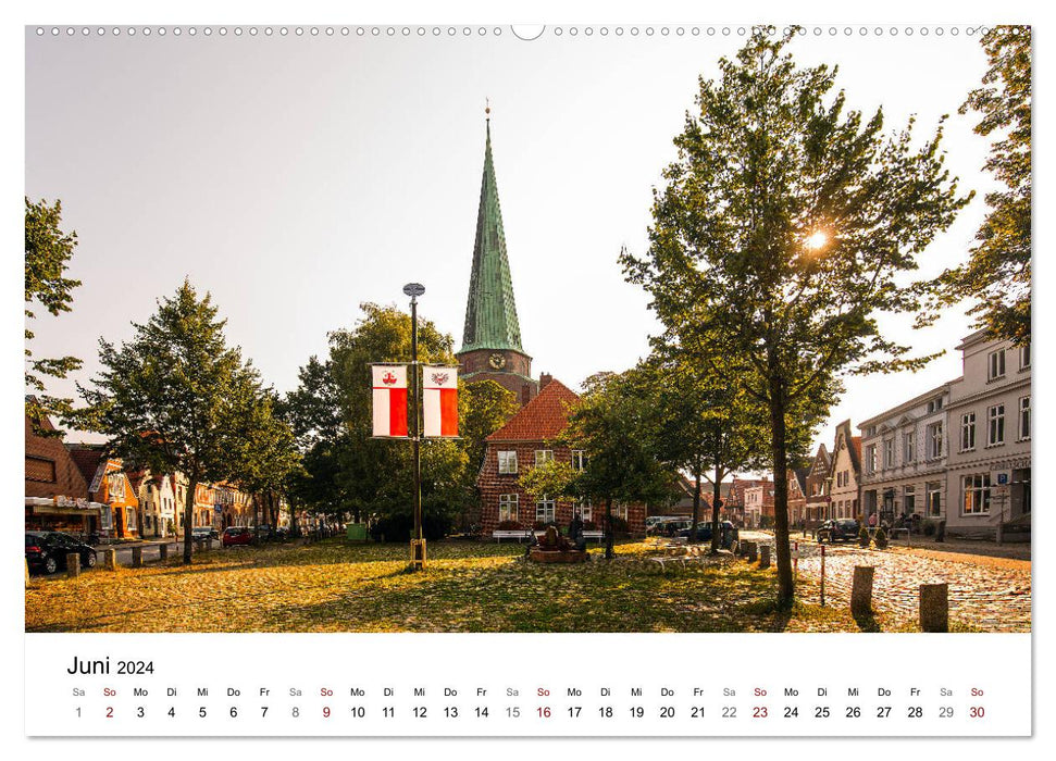 Ostseeheilbad Travemünde - Lübecks schönste Tochter (CALVENDO Wandkalender 2024)
