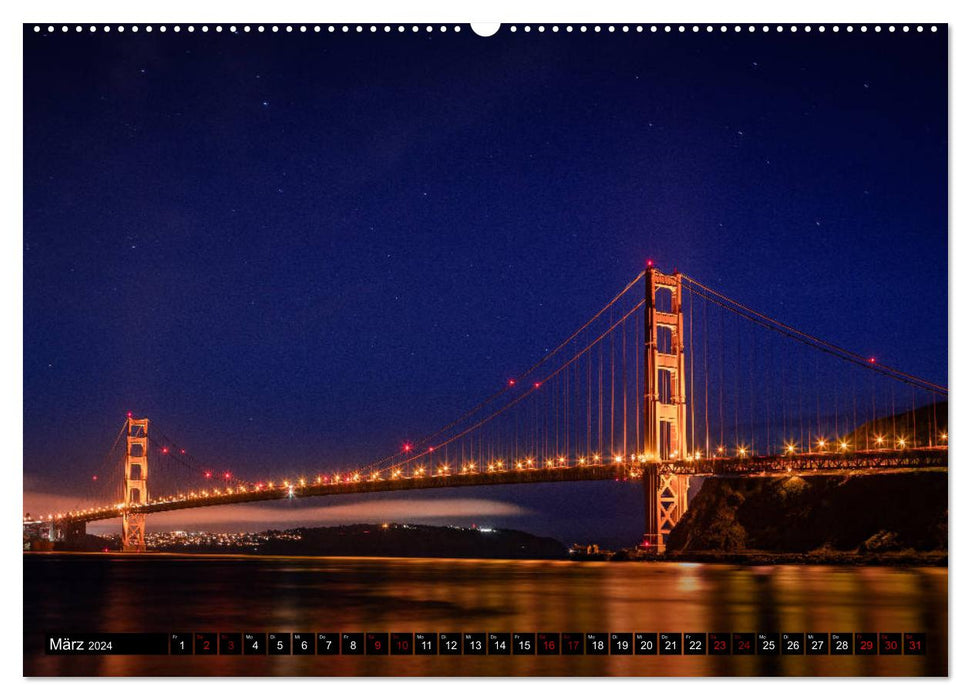 San Francisco Moments (CALVENDO Wandkalender 2024)