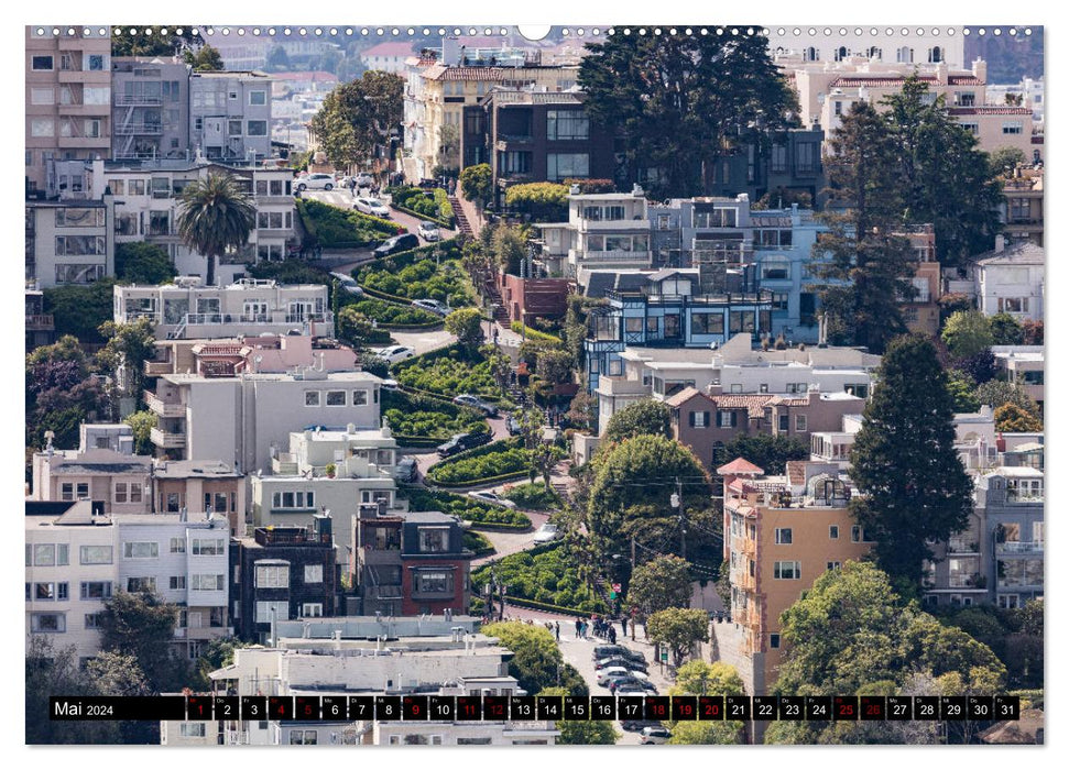 San Francisco Moments (CALVENDO Wandkalender 2024)