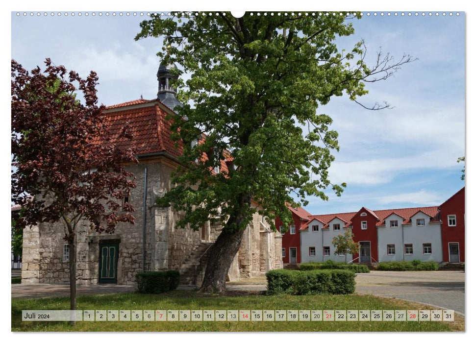 The Eichsfeld - idyllic, historic, beautiful (CALVENDO Premium Wall Calendar 2024) 