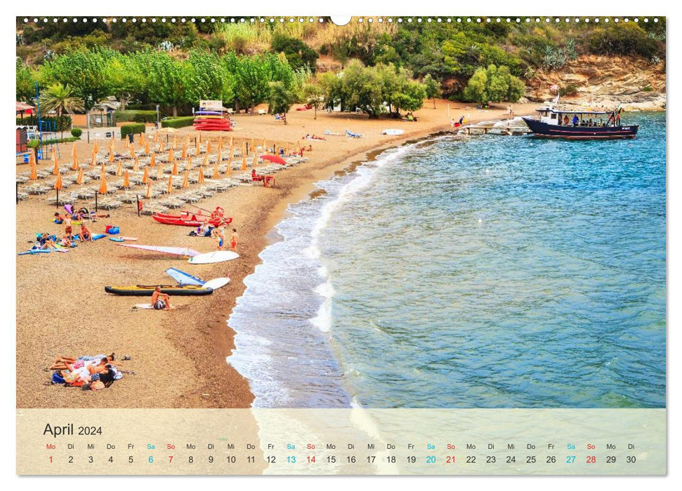 Elba - the island in the Mediterranean (CALVENDO Premium Wall Calendar 2024) 