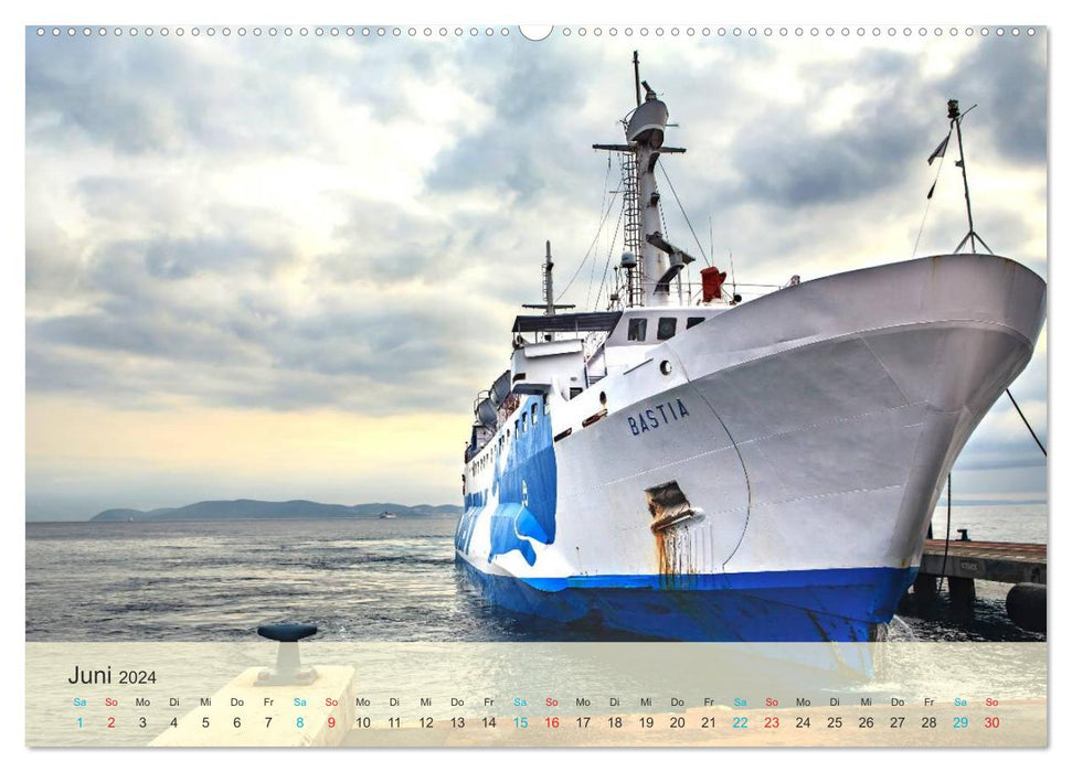 Elba - the island in the Mediterranean (CALVENDO Premium Wall Calendar 2024) 