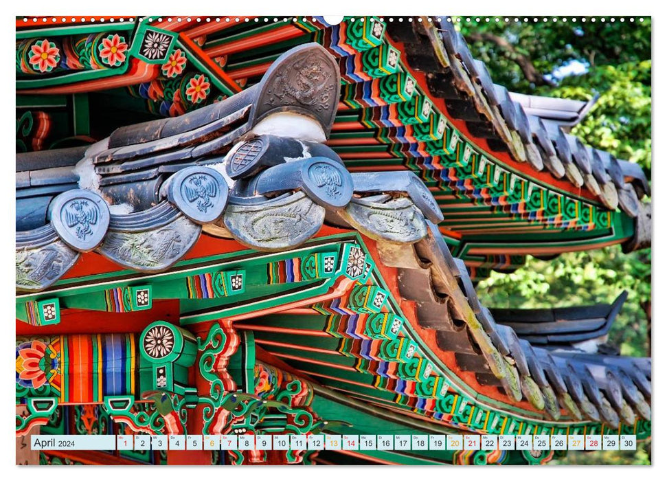 South Korea - high-tech and a lot of tradition (CALVENDO Premium Wall Calendar 2024) 