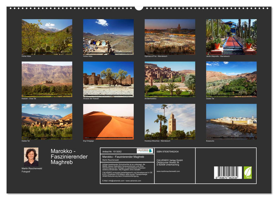 Morocco - Fascinating Maghreb (CALVENDO Premium Wall Calendar 2024) 