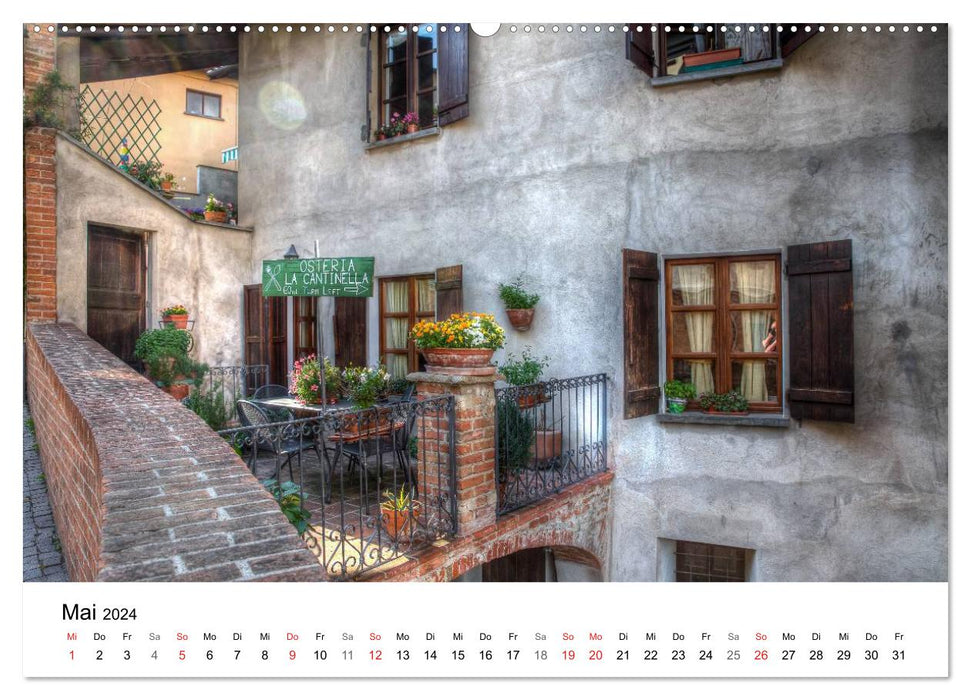 Piedmont - bellissimo 2024 (CALVENDO Premium Wall Calendar 2024) 
