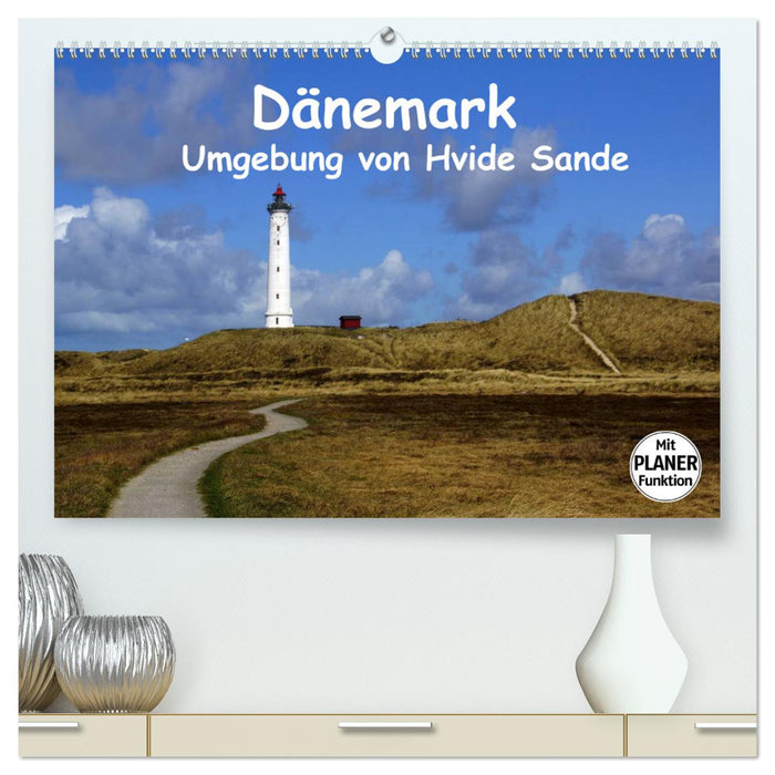 Denmark - Surroundings of Hvide Sande (CALVENDO Premium Wall Calendar 2024) 