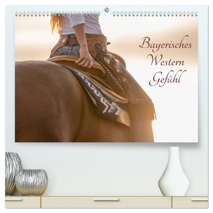 Bavarian Western Feeling (CALVENDO Premium Wall Calendar 2024) 