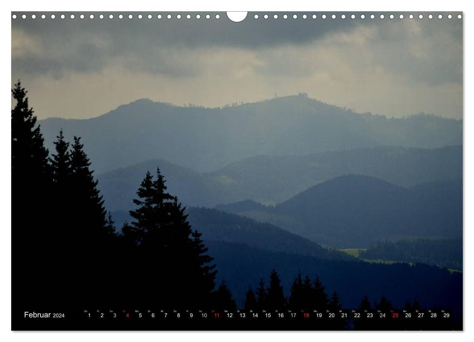Geheime Ecken der Steiermark (CALVENDO Wandkalender 2024)