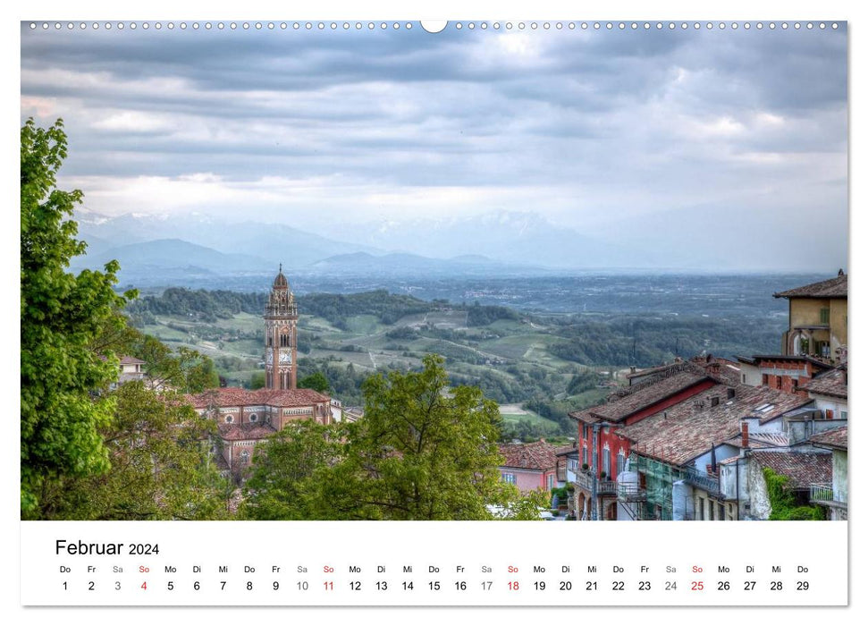 Piemont - bellissimo 2024 (CALVENDO Wandkalender 2024)