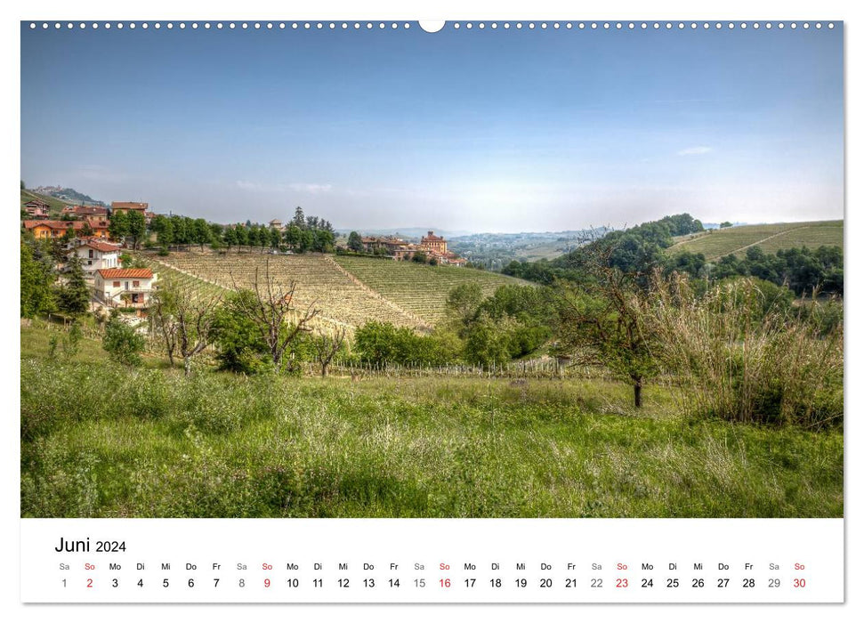 Piemont - bellissimo 2024 (CALVENDO Wandkalender 2024)