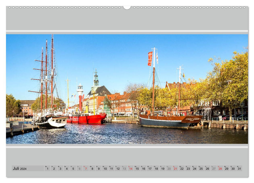 Ostfriesland Panorama (CALVENDO Premium Wandkalender 2024)