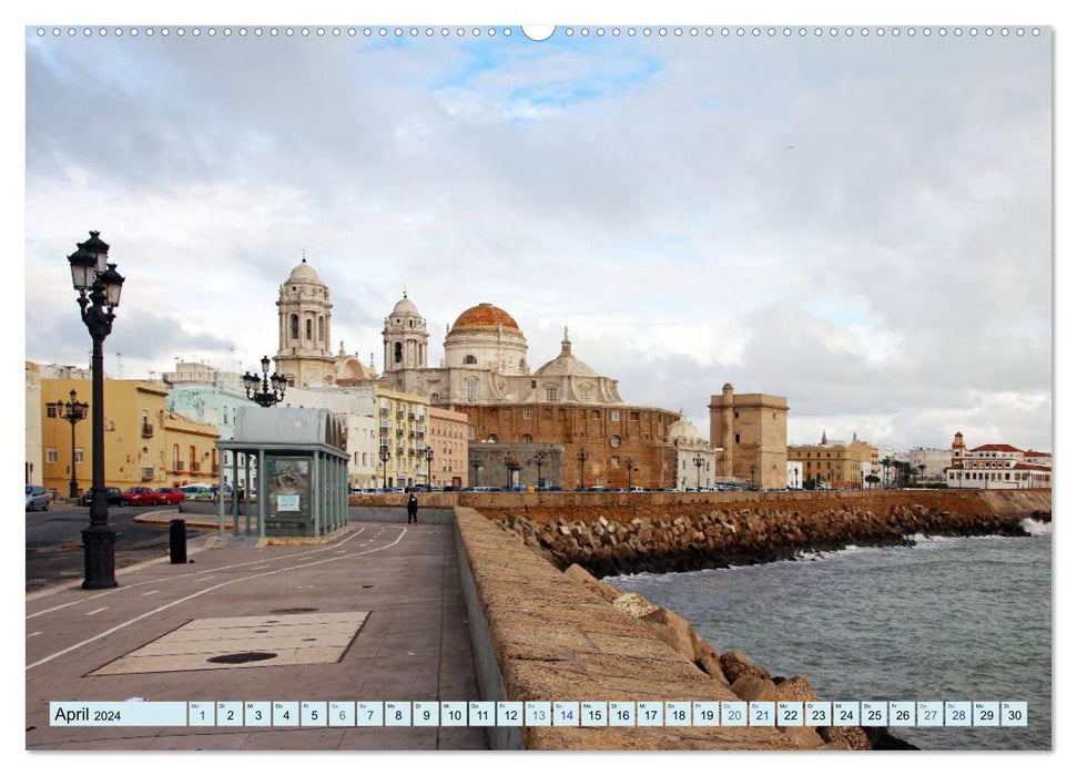 Cádiz - Europas älteste Stadt (CALVENDO Premium Wandkalender 2024)