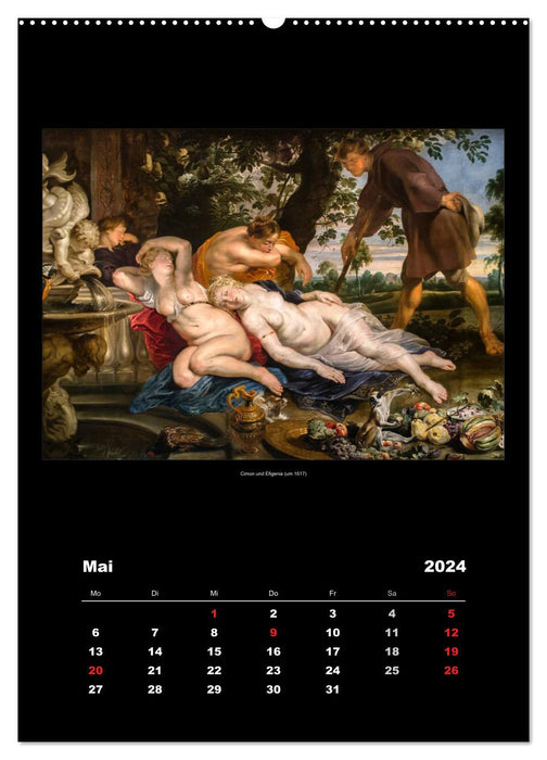 Peter Paul Rubens - Rubens (CALVENDO Premium Wandkalender 2024)