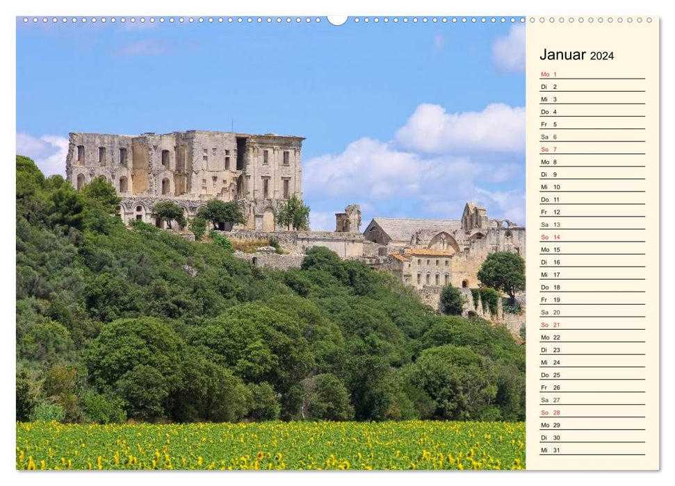 Provence (CALVENDO Premium Wandkalender 2024)