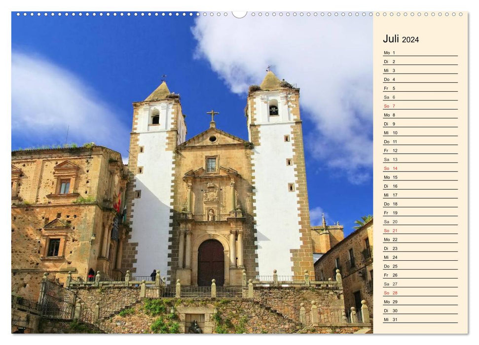 Extremadura - Unbekanntes Spanien (CALVENDO Premium Wandkalender 2024)
