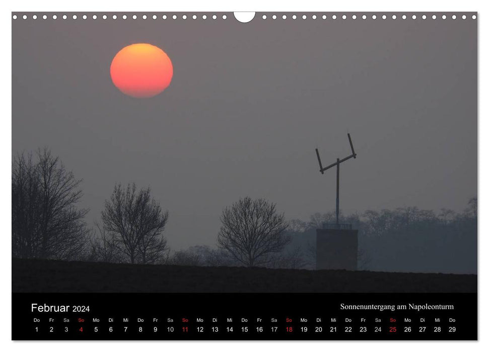 Himmel über Rheinhessen (CALVENDO Wandkalender 2024)