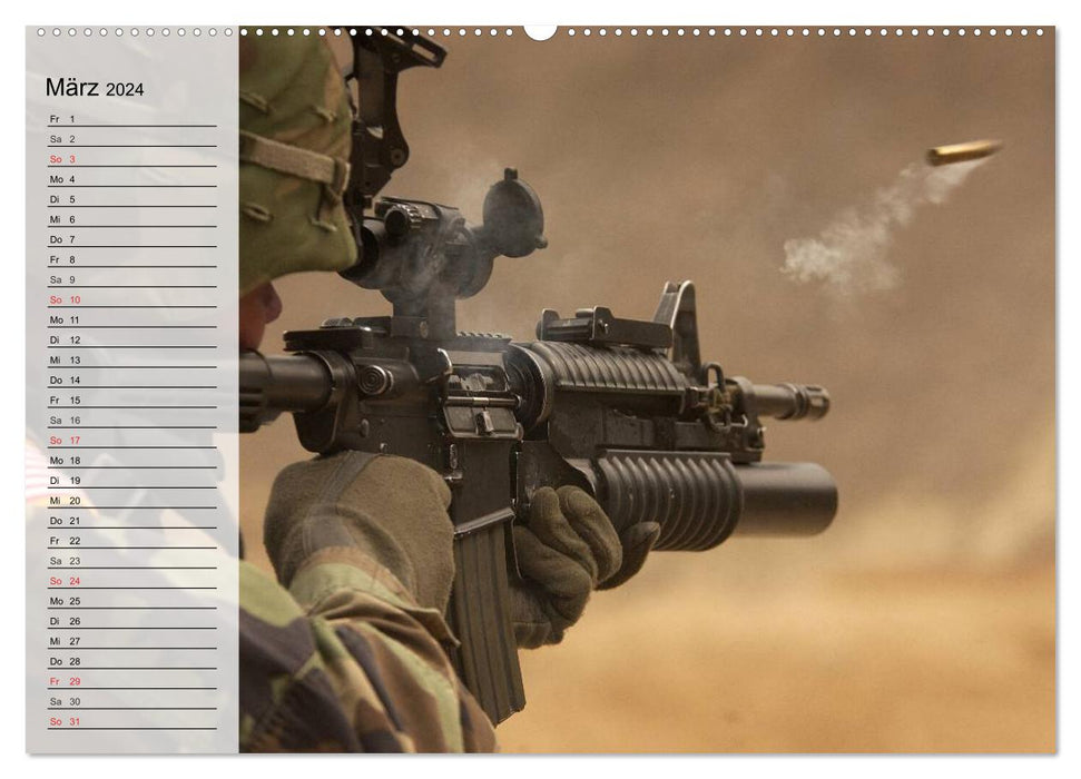Spezialeinheiten • U.S. Special Forces (CALVENDO Premium Wandkalender 2024)