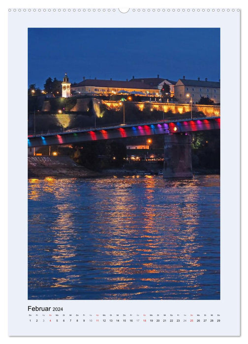 Le Danube de Passau au Delta (Calendrier mural CALVENDO Premium 2024) 