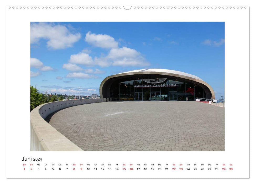 Moderne Gebäude (CALVENDO Premium Wandkalender 2024)