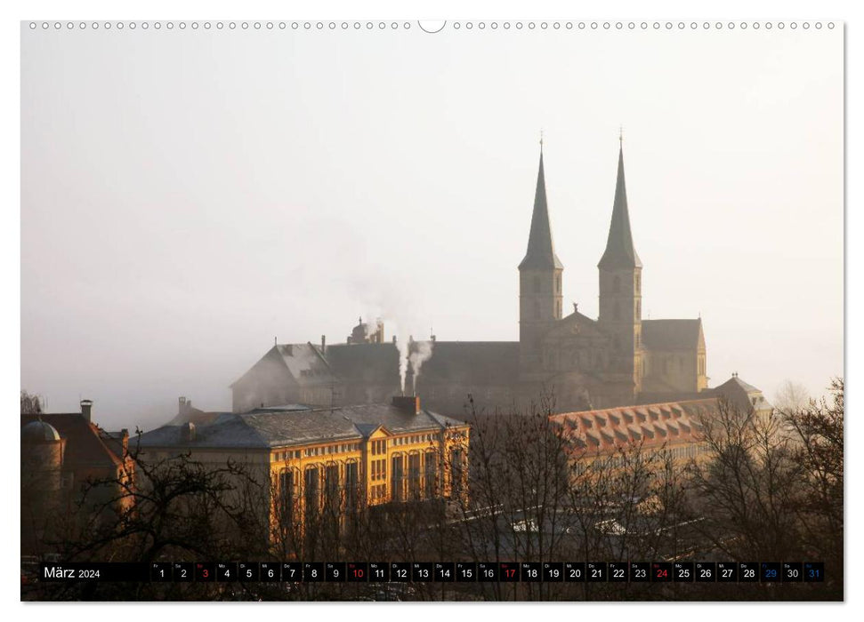 Bezauberndes Bamberg (CALVENDO Premium Wandkalender 2024)