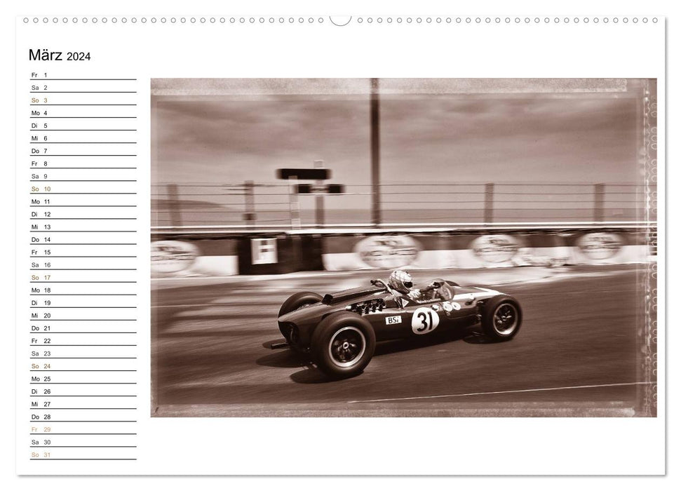 Grand Prix historique de Monaco (Calvendo Premium Wall Calendar 2024) 