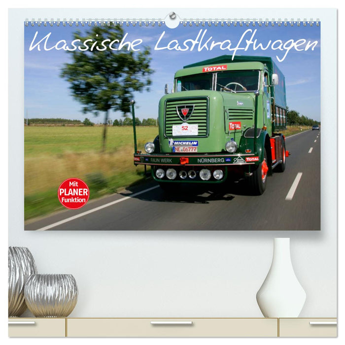 Camions classiques (calendrier mural CALVENDO Premium 2024) 