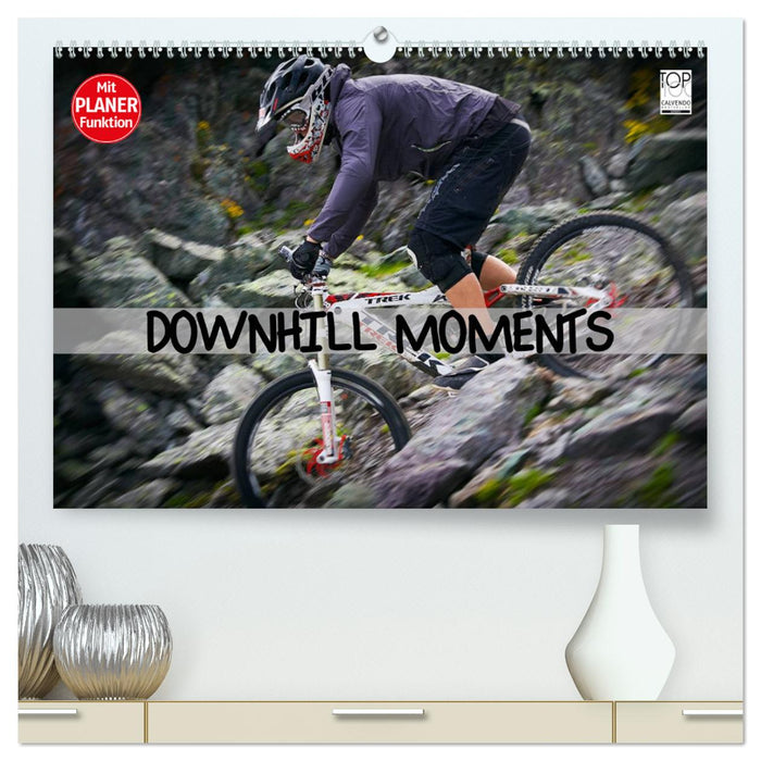 Downhill Moments (CALVENDO Premium Wandkalender 2024)
