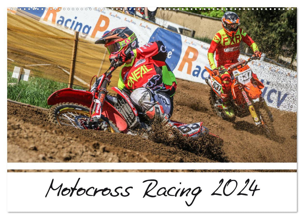 Motocross Racing 2024 (calendrier mural CALVENDO 2024) 