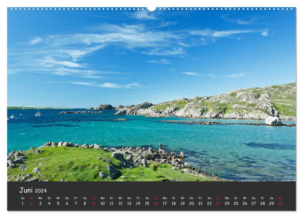 Schottland - grandiose Landschaften im Westen (CALVENDO Premium Wandkalender 2024)