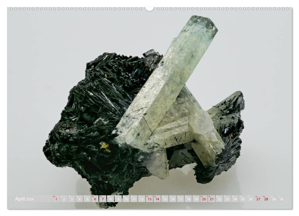Fascination with minerals (CALVENDO wall calendar 2024) 