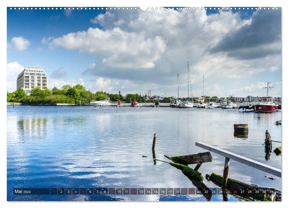 Wilhelmshaven - Impressionen aus der Hafenstadt (CALVENDO Premium Wandkalender 2024)