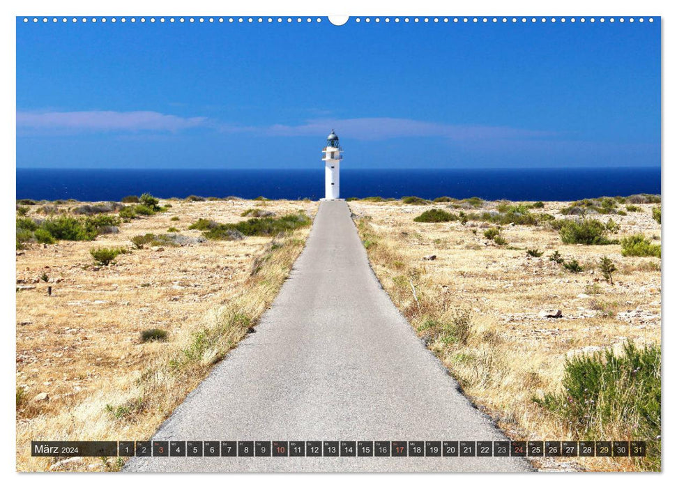 Formentera - Vacances pour l'âme (Calvendo Premium Wall Calendar 2024) 