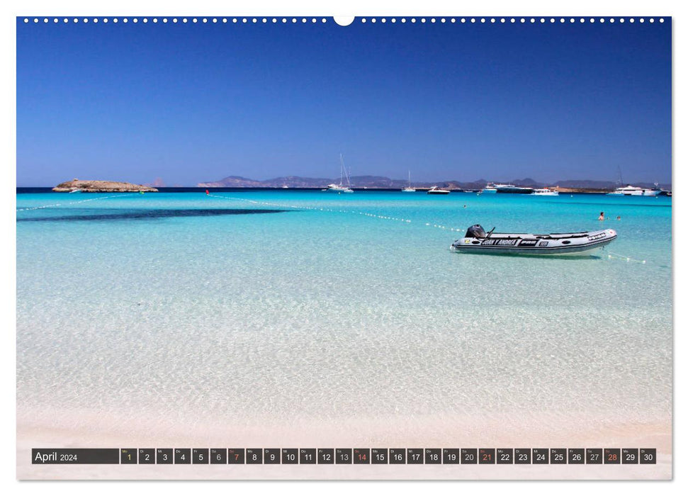 Formentera - Vacances pour l'âme (Calvendo Premium Wall Calendar 2024) 