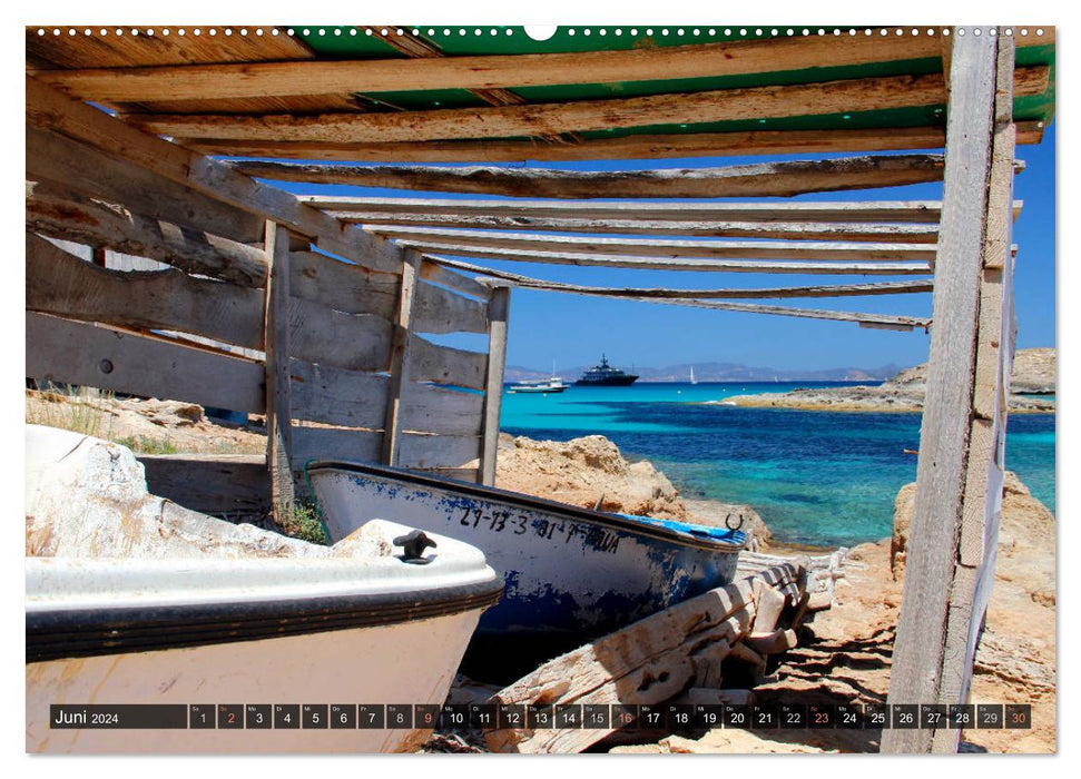 Formentera - Vacances pour l'âme (Calvendo Premium Wall Calendar 2024) 