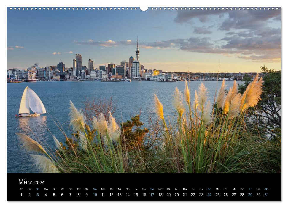 Destination de rêve Nouvelle-Zélande 2024 (Calvendo Premium Wall Calendar 2024) 