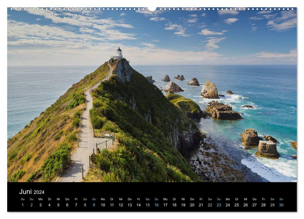 Destination de rêve Nouvelle-Zélande 2024 (Calvendo Premium Wall Calendar 2024) 