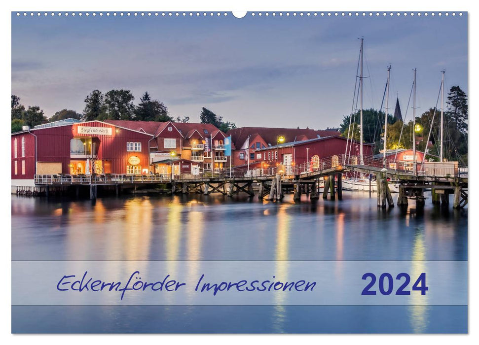 Eckernförder impressions (CALVENDO wall calendar 2024) 