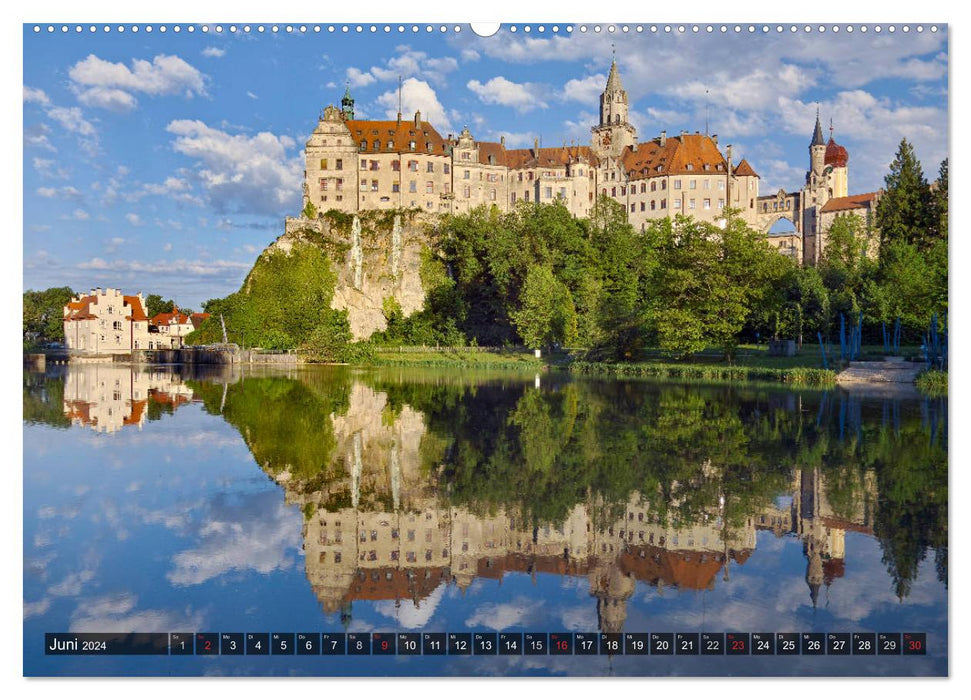 Kulturlandschaft Obere Donau (CALVENDO Wandkalender 2024)