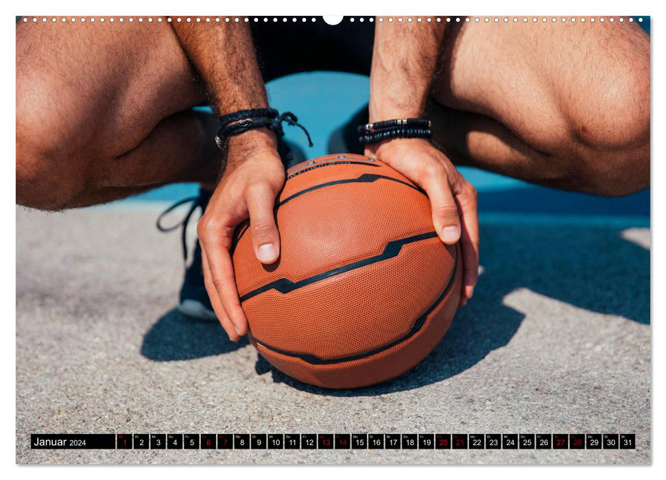 Trendsport Basketball (CALVENDO Wandkalender 2024)